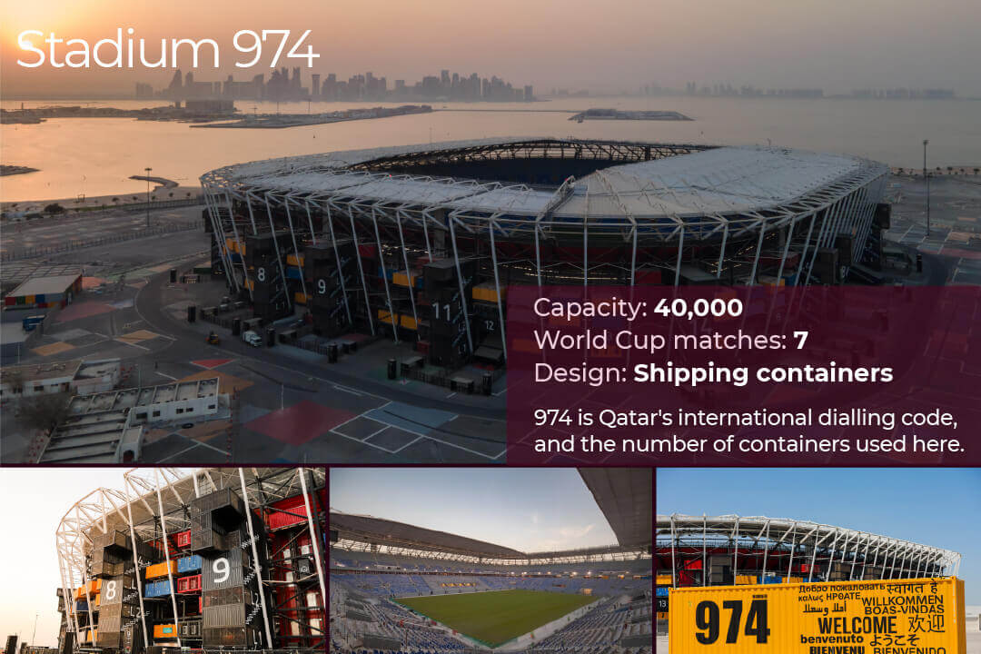 Qatar's stadiums - Stadium 974