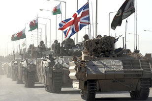 British troops in Basra