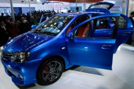 Toyota''s new Etios car model