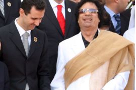 Gaddafi and Al-Assad