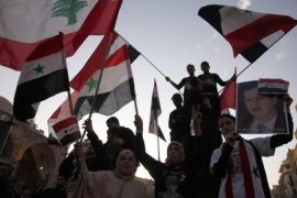 Pro-Syrian rally in Lebanon