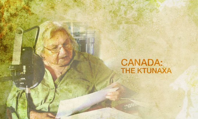 Living the language Canada Ktunaxa title card