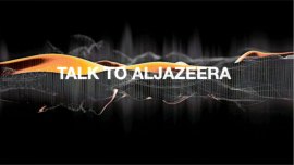 Talk to Al Jazeera - title logo - big main outside image