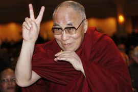 Dalai Lama attends the National Prayer Breakfast in Washington