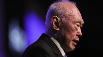 Lee Kuan Yew in 2011 [Getty Images]