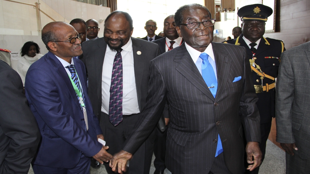 Mugabe was appointed chairman of the 54-nation African Union in January 2015 [The Associated Press]