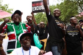 Kenyans protest against sexual violence