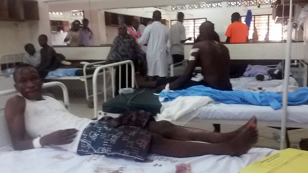 Rescued hostages were treated at a nearby hospital   [Alinoor Moulid Bosh/Al Jazeera] 