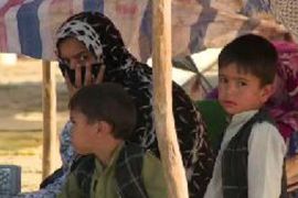Displaced Afghans angered by lack of government support