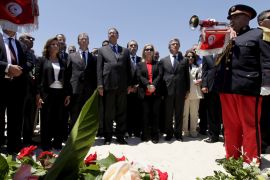 Tunisia one minute silence attack