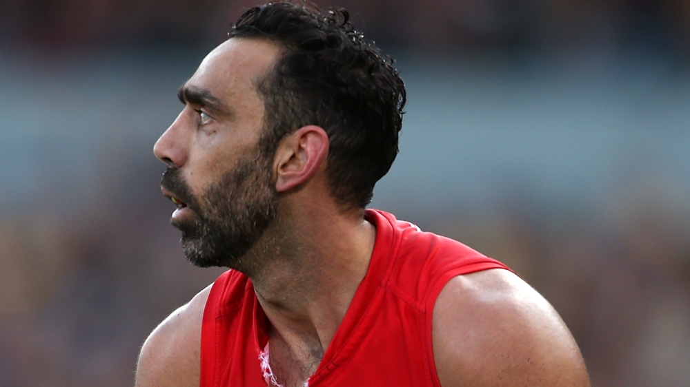 Tens of thousands of people have supported Goodes after he was heckled at a match in Perth last month [Getty Images]