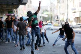 Clashes in the West Bank city of Hebron
