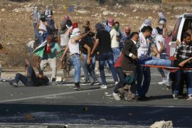 clashes in Nablus