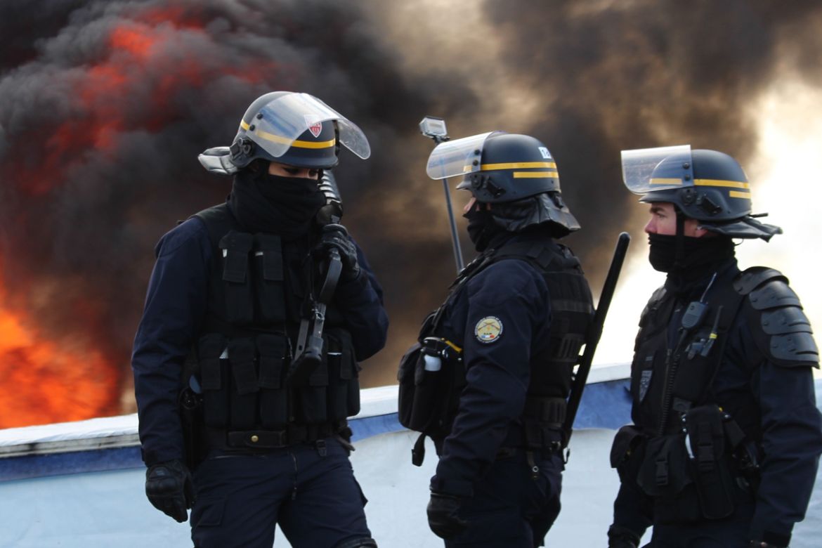 Police in Calais