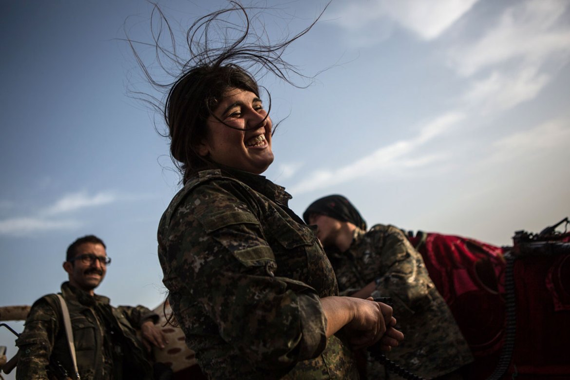 YPJ women kurdish fighters/Please Do Not Use