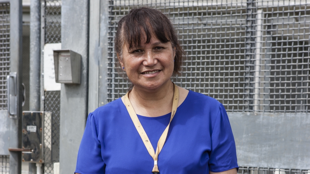 
Makere Riwaka-Love says education, employment and secure whanau [family] are the key factors in turning prisoners' lives around [Aaron Smale/IKON Media]
