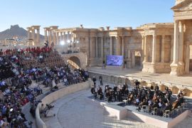 Russia''s Mariinsky Theatre performs at the amphitheatre of the Syrian city of Palmyra, Syria [Reuters]