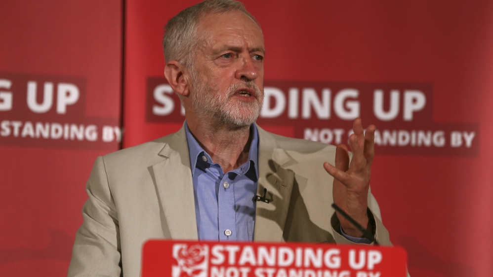 Labour Party leader Jeremy Corbyn said the UK 'cannot duck the issue of immigration' [Neil Hall/Reuters]