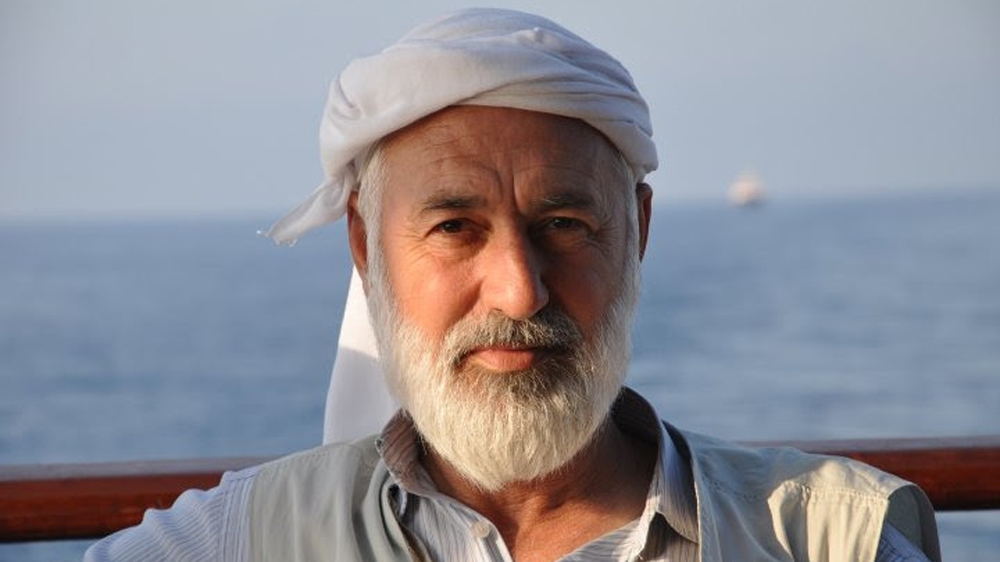 Ibrahim Bilgen is pictured aboard the Mavi Marmara [Courtesy of Ismail Bilgen]