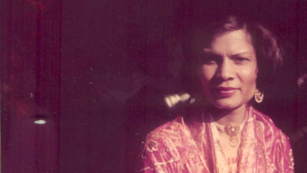 The author's mother at a wedding in Sialkot, Punjab, in 1976. She grew up in this city, living with relatives while her parents travelled for work [Courtesy of Sanam Maher]