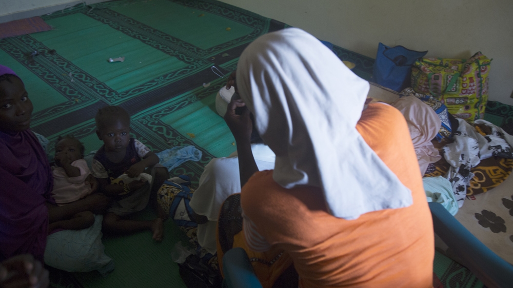 The women at the safe house know that many people do not want them released back into society [Chika Oduah/Al Jazeera]