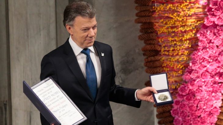 Juan Manuel Santos - Nobel