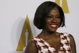 Actress Viola Davis arrives at the 89th Oscars Nominee Luncheon in Beverly Hills