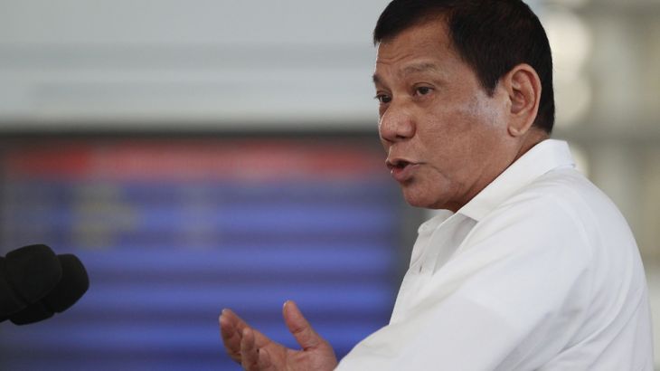 Duterte - war on drugs