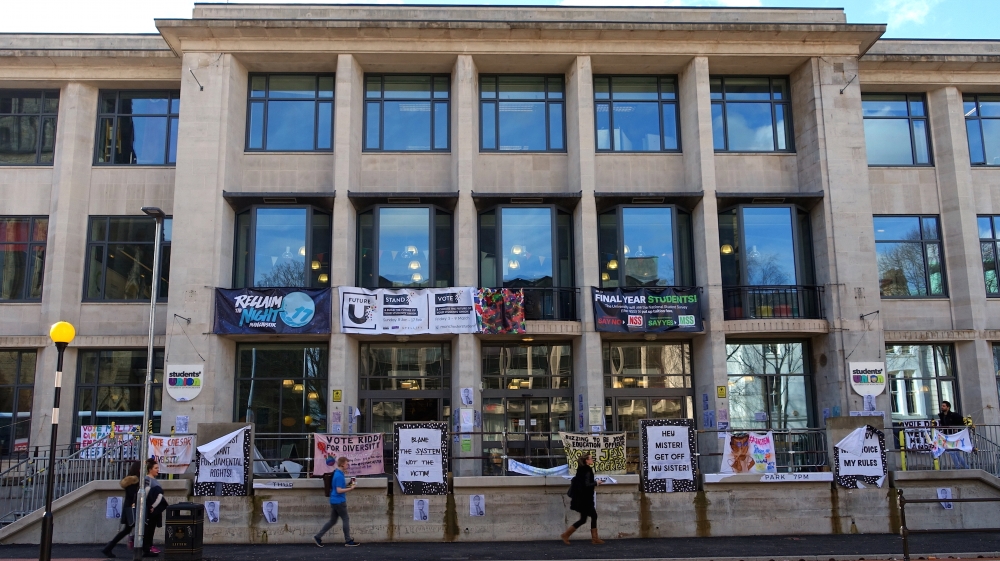 The University of Manchester Students' Union passed a motion backing BDS in December [Shafik Mandhai/Al Jazeera]