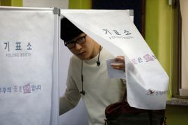 south korea voting