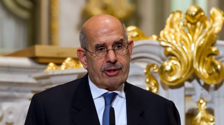 Mohamed ElBaradei in Dresden