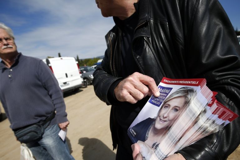 Marine Le Pen campaign