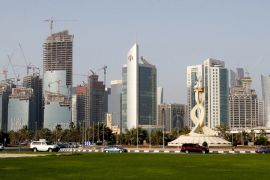 File photo of a view of the skyline of downtown Doha