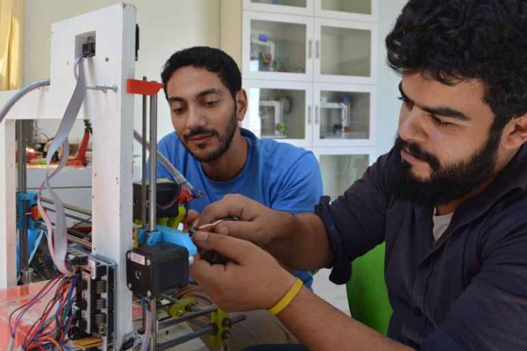 Gaza 3D printer