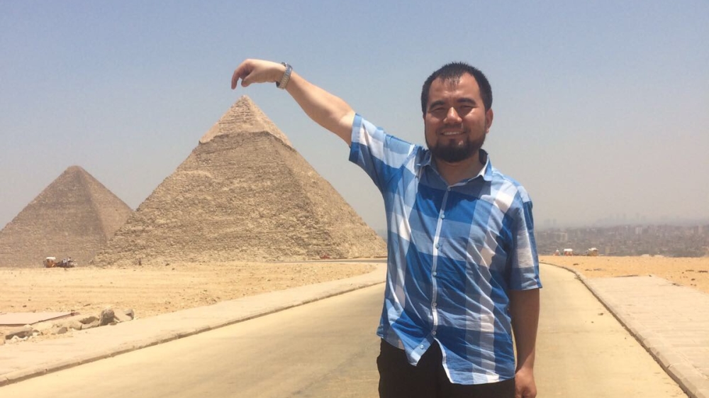 Mahmoud Muhammad lived in Egypt for 15 years but was forced to leave after Egyptian authorities cracked down on the Uighur community [Al Jazeera]