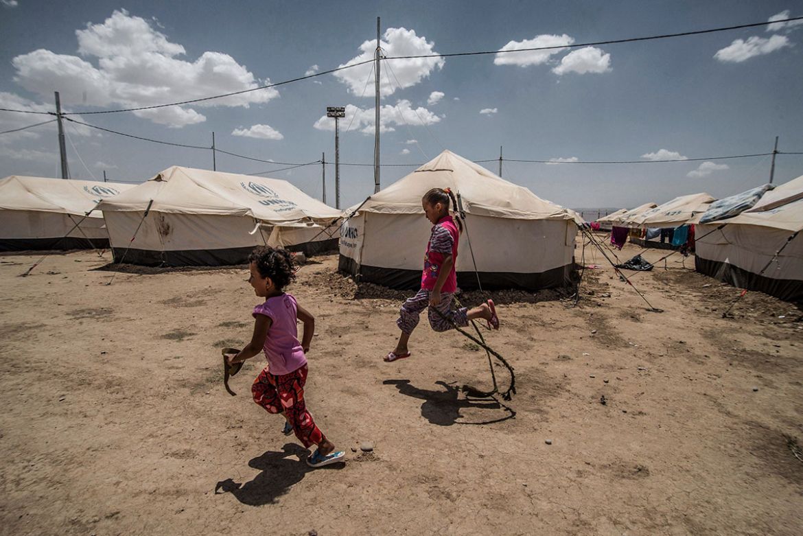 Iraqi displaced children/Please Do Not Use