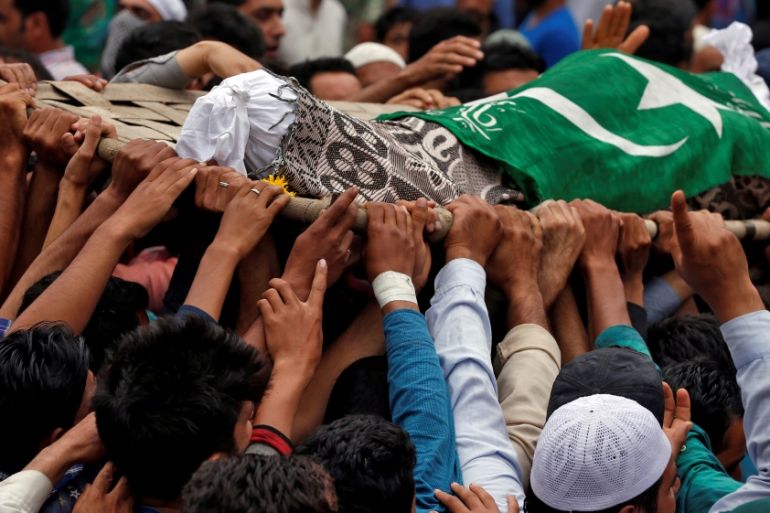 Kashmir funeral reuters