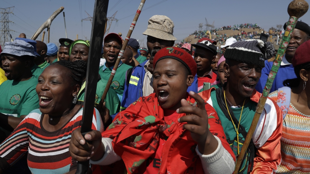 Despite an inquiry, no one has been charged in the deadly 2012 incident at a platinum mine operated by Lonmin Plc [AP]