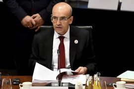 Mehmet Simsek is expected to follow an anti-inflation monetary policy [File: Uwe Anspach/dpa via AP]