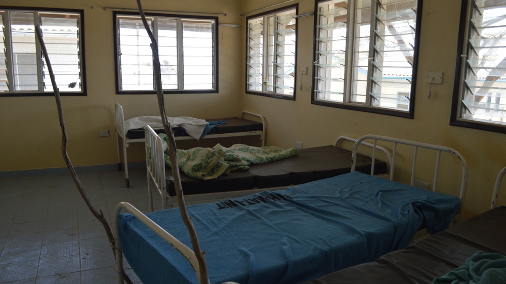 Beds remain empty at the Merti Health Centre [Mary Mwendwa/Al Jazeera]