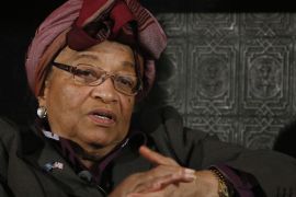 President Ellen Johnson Sirleaf, the continent's first female president, is stepping down after serving two six-year terms in office - the constitutionally mandated limit [Reuters]