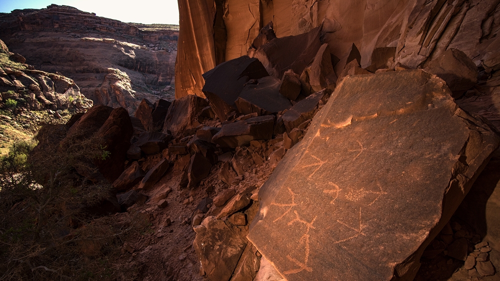 Petroglyphs can be seen throughout the monument [Courtesy Bears Ears Coalition]