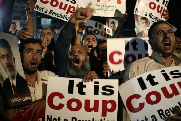 Not a coup op-ed photo - AP