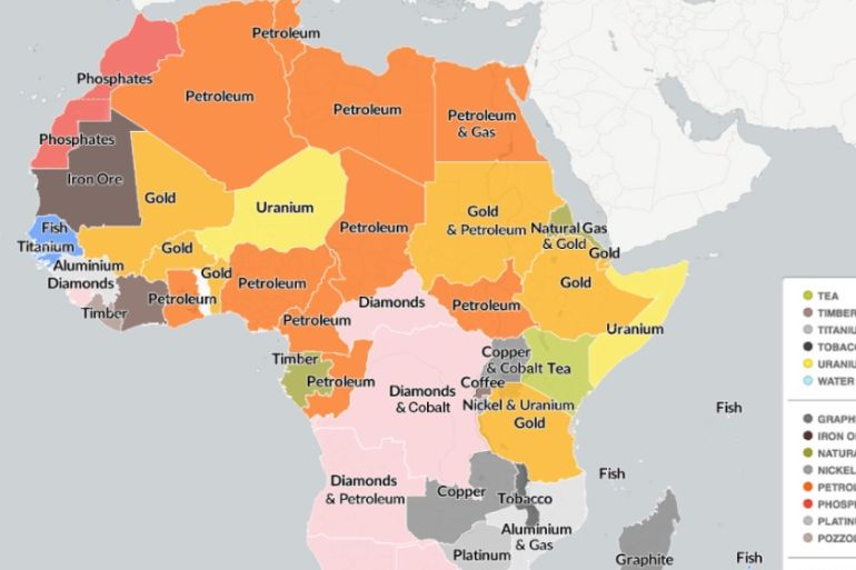 Mapping Africa''s natural resources