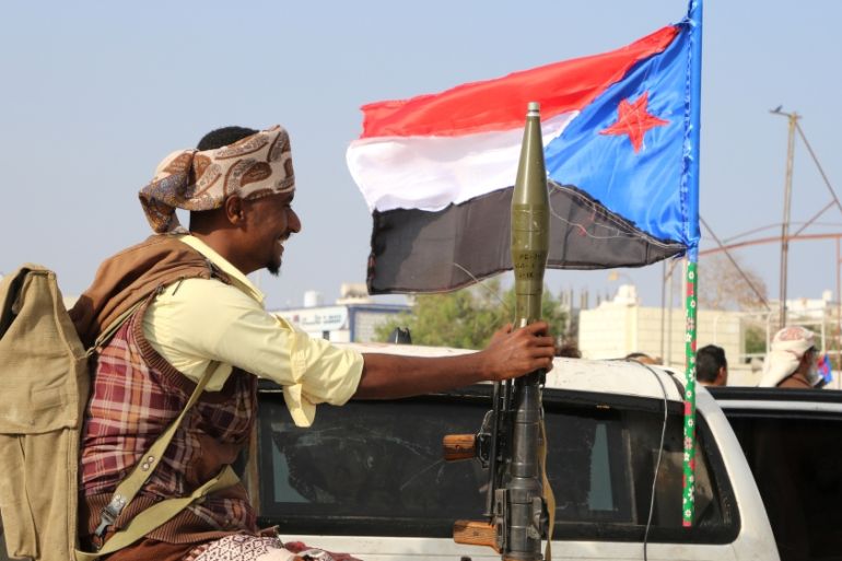 South Yemen fighter Reuters