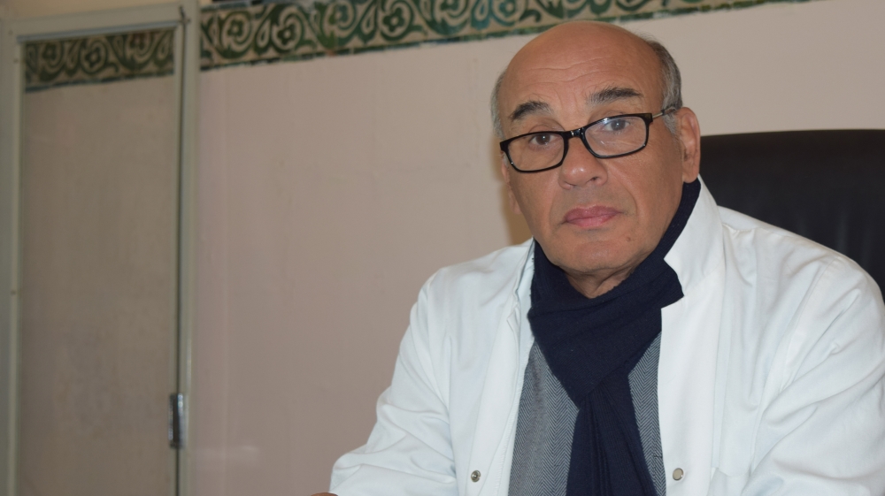 Professor Chafik Chraibi says several women approach him seeking terminations every day [Maha Naami/Al Jazeera]