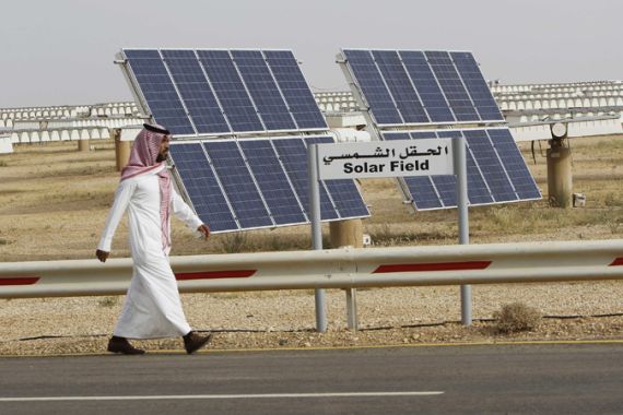 Saudi Arabia solar panels