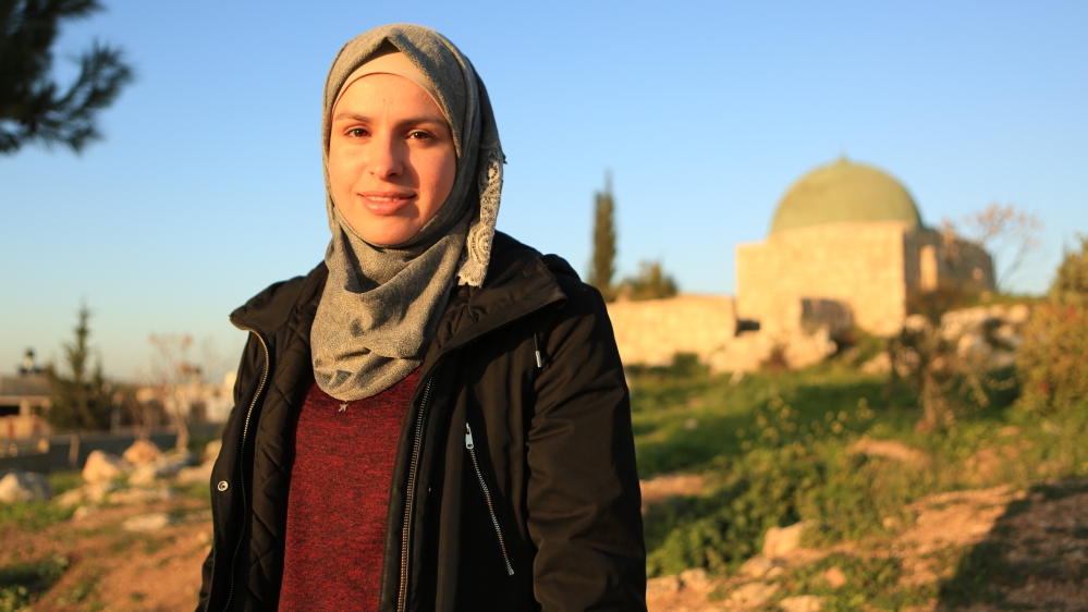 Iltizam Morrar encouraged women to join the non-violent campaign against the Israeli separation barrier in her village of Budrus in the occupied West Bank [Mersiha Gadzo/Al Jazeera]