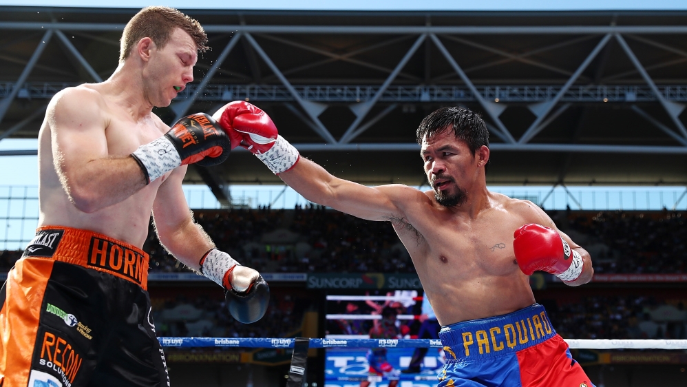 Pacquiao suffered a surprise defeat to Australian Jeff Horn last July [Chris Hyde/Getty Images]