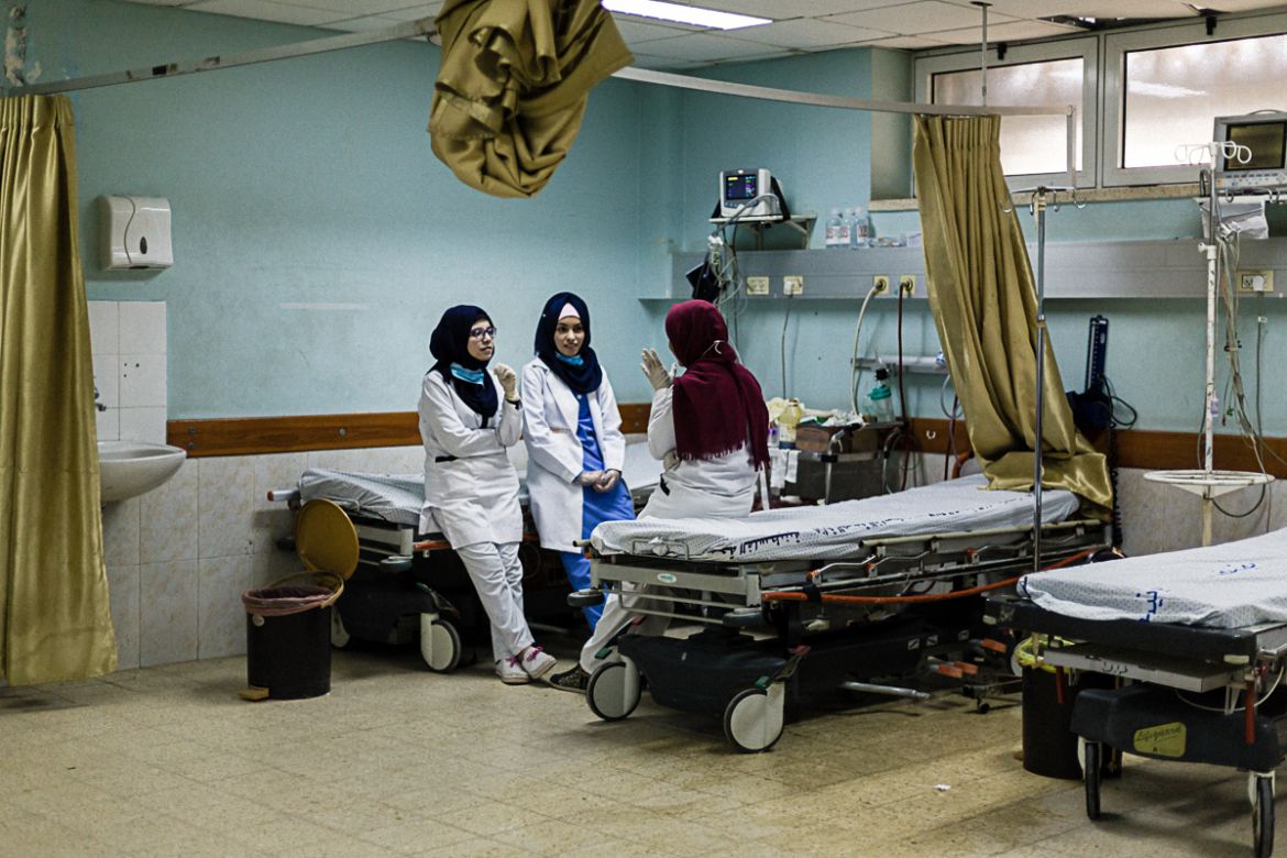 Friday is the day of prayers and rest in Gaza. Since violence escalated, it has become the busiest day of the week for the hospital staff. “All week we wait for Friday, thinking: “How will it go?” Try